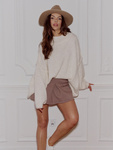 Sweter Mellow beżowy