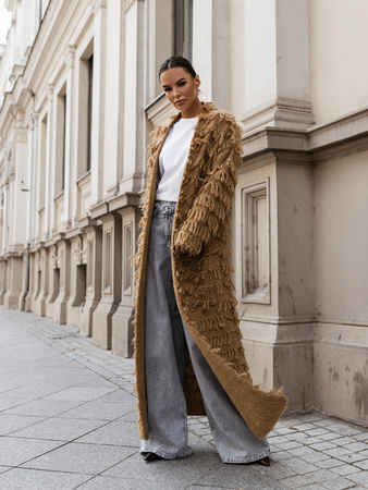 Sweter Verona jasny karmelowy
