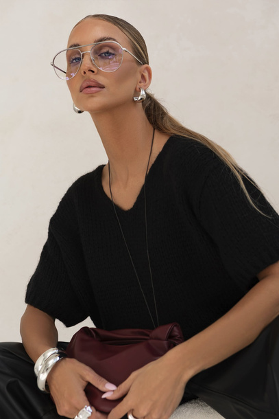 Sweter Adalia czarny