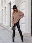 Sweter Ava Camel