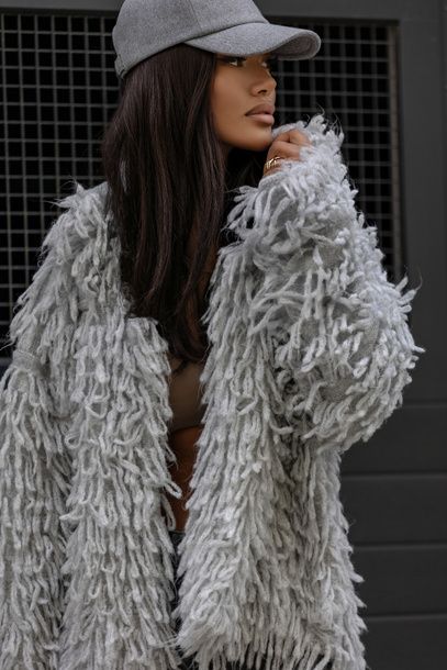 Sweter Corvella szary