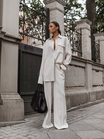 Spodnie Virella jasny beż