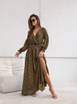 Sukienka Boho zielona