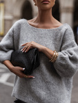 Sweter Premium Elowen szary