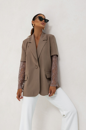 Marynarka Lace beżowa