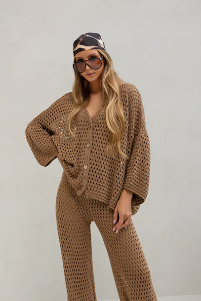 Sweter Tulum jasny brąz 