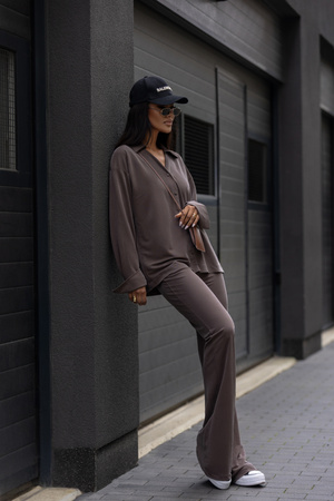 Spodnie Lunari brązowe