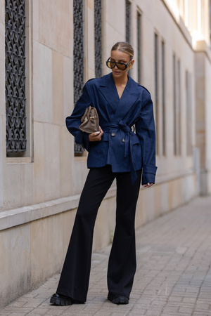 Jeansowa kurtka Roma Jasna