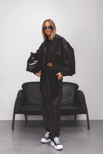 Spodnie Vessa brązowe 