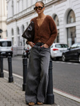 Sweter Premium Noor jasny brązowy