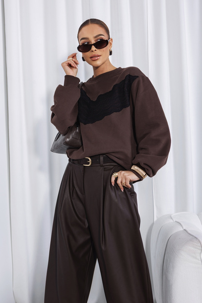 Bluza Anesha czekoladowa