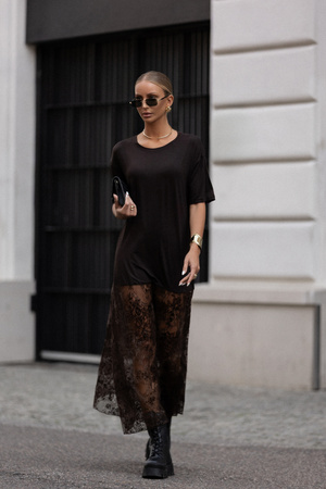 Sukienka Seville brązowa