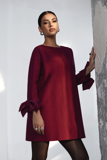 Sukienka Vallora bordowa
