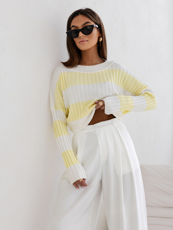 Sweter Fiona żółty
