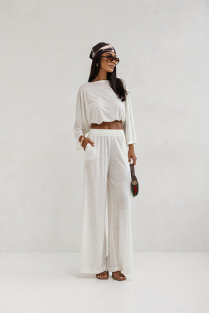 Spodnie Avila białe