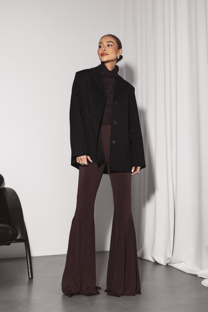 Spodnie Veloria brązowe