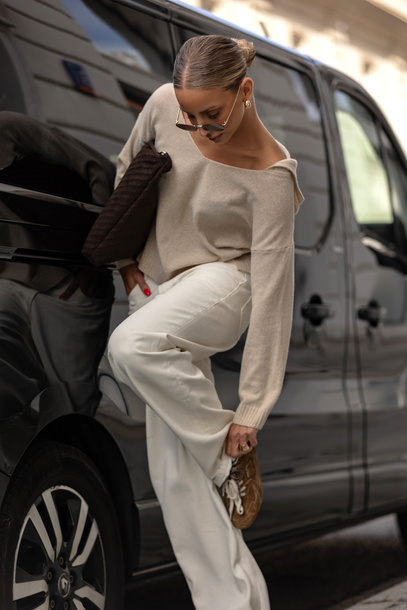 Sweter Riga beżowa