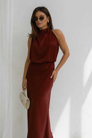 Sukienka Rocket bordowa