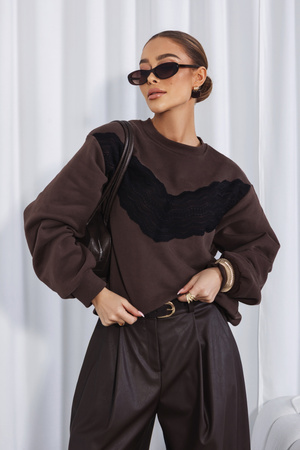 Bluza Anesha czekoladowa