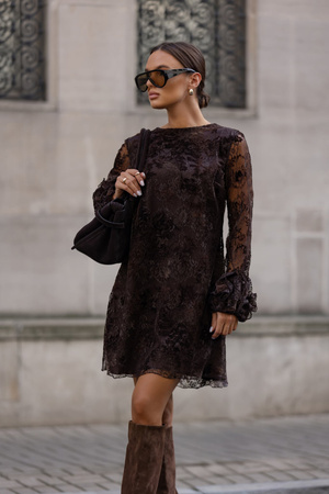 Sukienka Marvelle brązowa