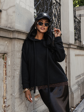 Bluza Velur czarna
