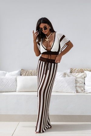 Spódnica Joanne czekoladowa