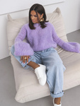 Sweter Premium Elara fioletowy