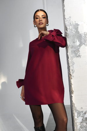 Sukienka Vallora bordowa