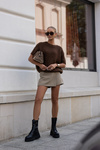 Sweter Copenhagen brązowy