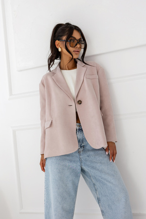 Marynarka Lou pudrowa