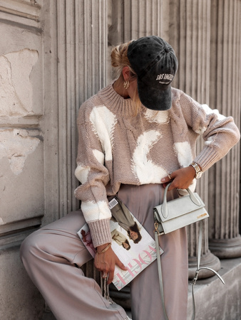 Sweter Camden beżowy