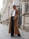 Sweter Verona ciemny karmelowy