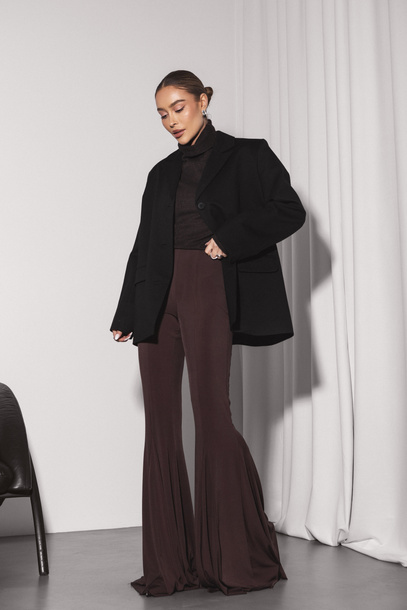 Spodnie Veloria brązowe