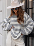 Sweter Maribel szary