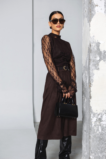 Koszula Lurette czekoladowa