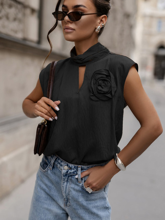 Bluzka Rosaria czarna