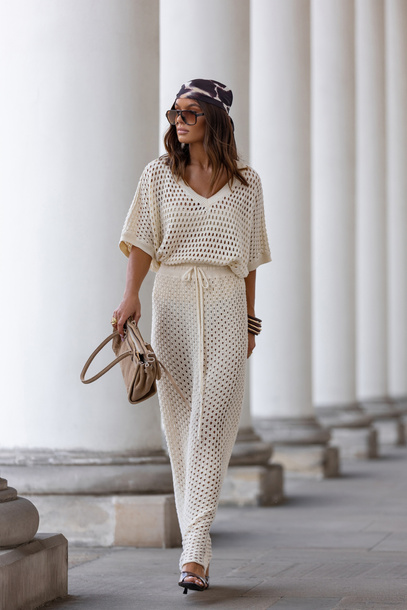 Sweter Mykonos jasny beż
