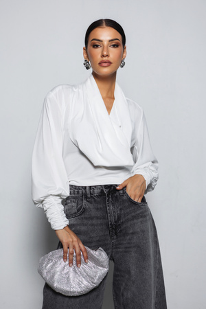 Bluzka Selvianne biała