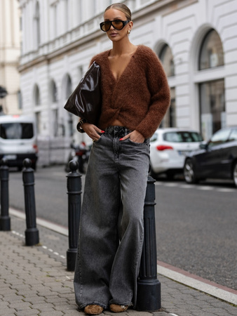 Sweter Premium Noor jasny brązowy
