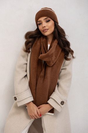 Czapka Haven brązowa