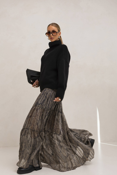 Spódnica Oxford szara