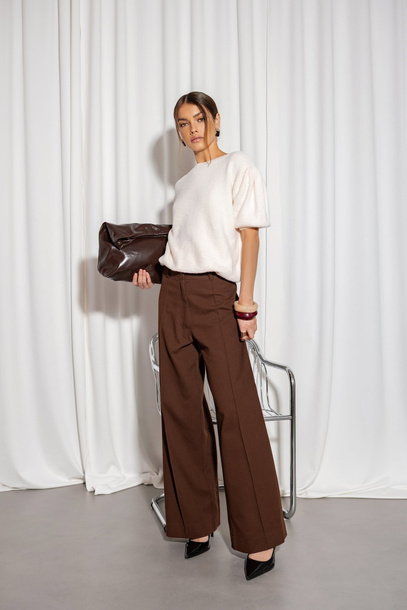 Spodnie Nell brązowe