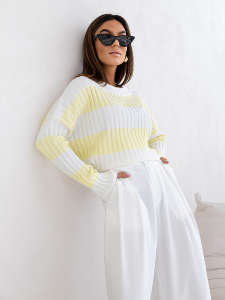 Sweter Fiona żółty 