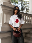 T-shirt Lilian biały