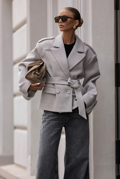 Kurtka Geneva ciemny beż