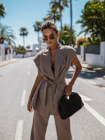 Kamizelka Bali Cappucino