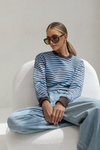 Bluza Primavera niebieska
