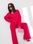 Sweter Leny malinowy 