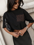 T-shirt Venezia czarny