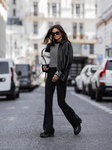 Sweter Split czarny